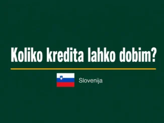 Koliko kredita lahko dobim