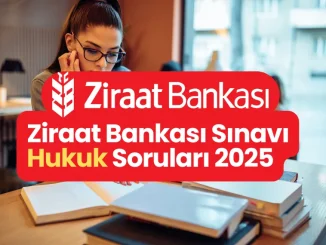 Ziraat Bankası Sınavı Hukuk Soruları 2025