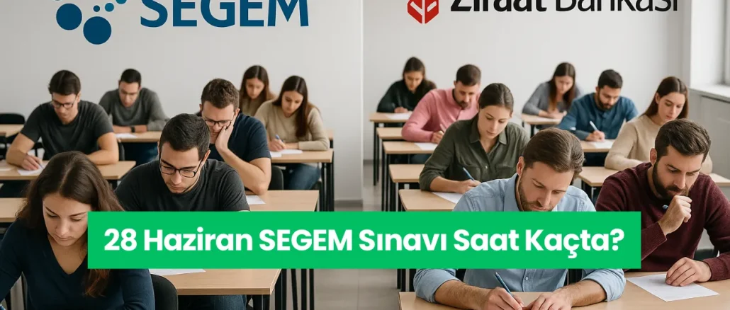 28 Haziran SEGEM Sınavı Saat Kaçta Başlayacak?