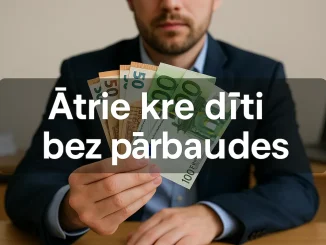 Ātrie kredīti bez pārbaudes