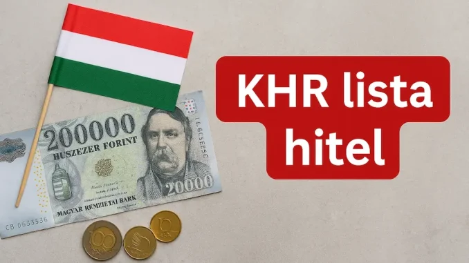 KHR lista hitel