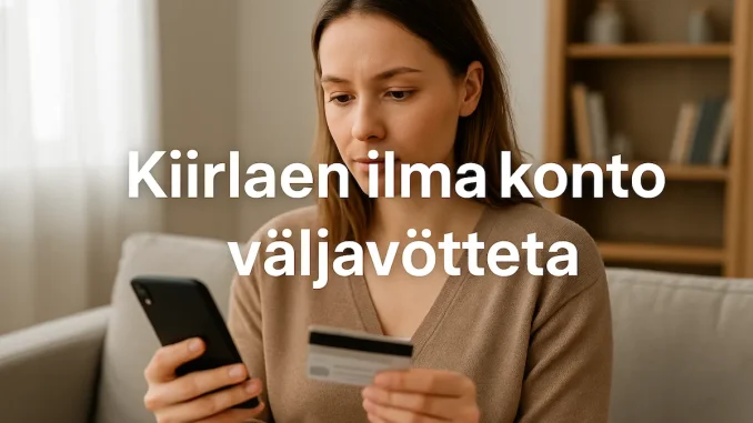 Kiirlaen ilma konto väljavõtteta