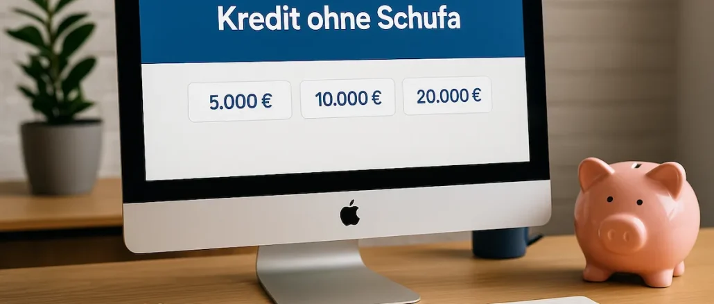 Kredit ohne Schufa