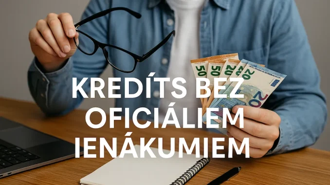 Kredīts bez oficiāliem ienākumiem