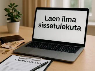 Laen ilma sissetulekuta