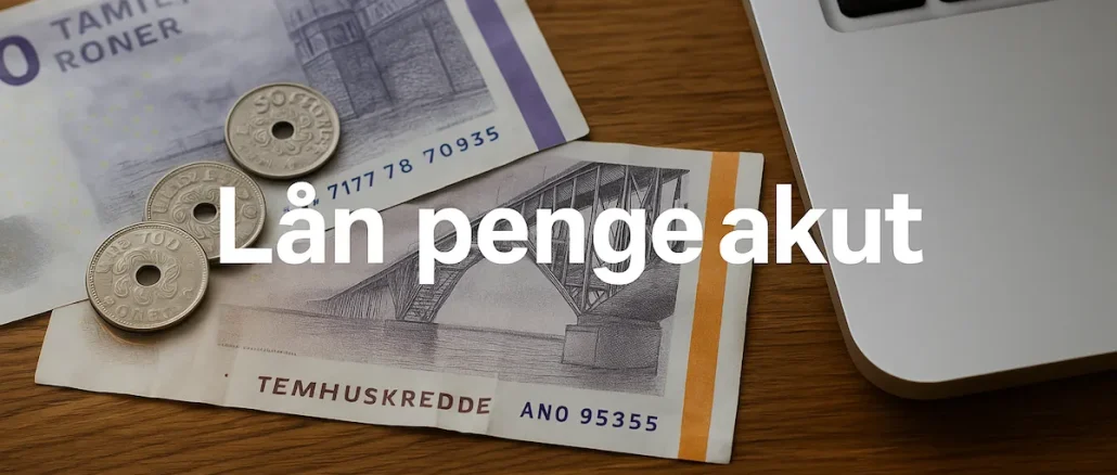 Lån penge akut