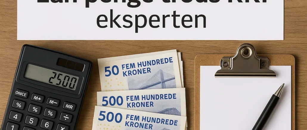 Lån penge trods RKI eksperten