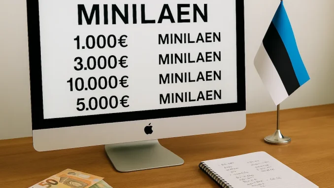Minilaen – Väike, kuid kiire rahasüst igapäevasteks vajadusteks