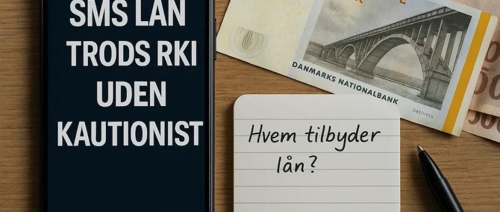 SMS lån trods RKI uden kautionist