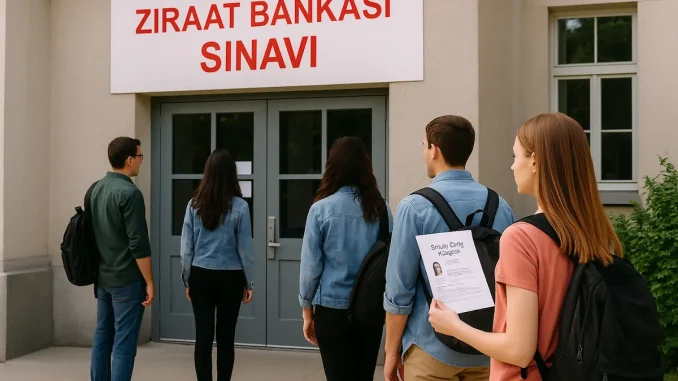 Ziraat Bankası Sınav Giriş Belgesi Ne Zaman Açıklanacak?