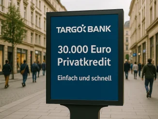 30.000 Euro Kredit bei TARGOBANK