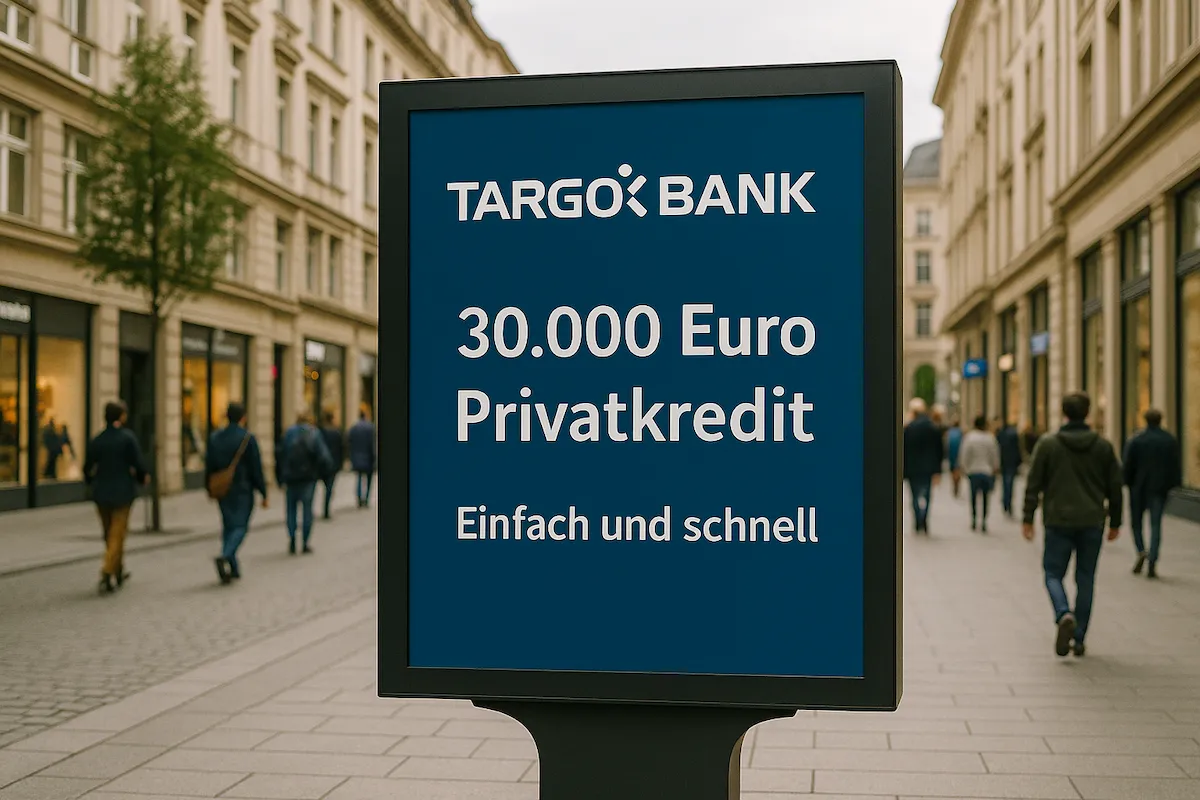 30.000 Euro Kredit bei TARGOBANK