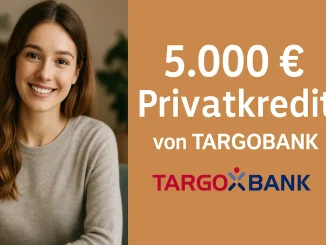 5.000 Euro Kredit bei TARGOBANK