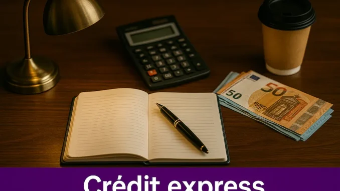Crédit express sans rendez-vous