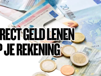 Direct Geld Lenen op je Rekening