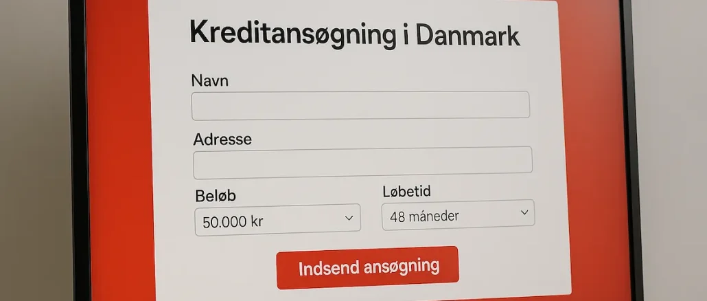 Kreditansøgning | Trin for trin guide