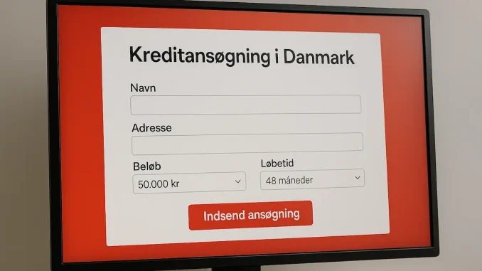 Kreditansøgning | Trin for trin guide
