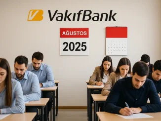 Vakıfbank 2025 Ağustos Sınavı Var mı?