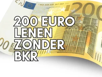 200 Euro Lenen Zonder BKR