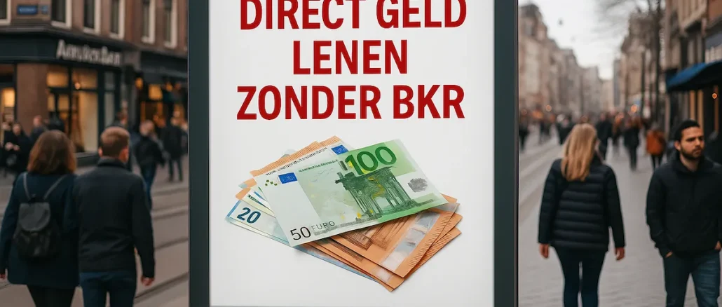 Direct Geld Lenen Zonder BKR