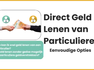 Direct Geld Lenen van Particulieren