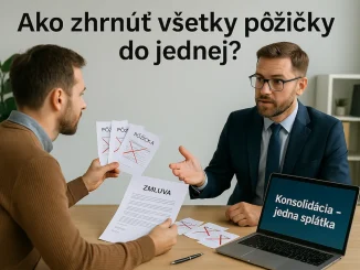 Ako zhrnúť všetky pôžičky do jednej?