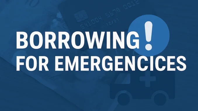Borrowing for Emergencies