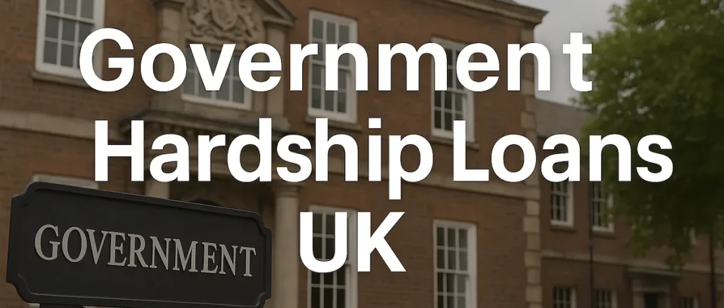 Government Hardship Loans UK