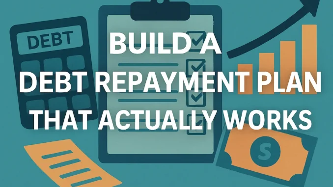 How to Build a Debt Repayment Plan That Actually Works