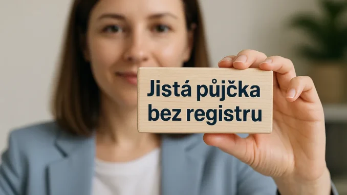 Jistá půjčka bez registru