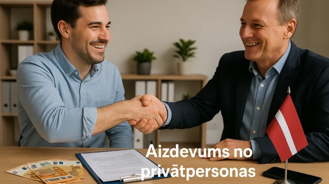 Kas ir aizdevums no privātpersonas?