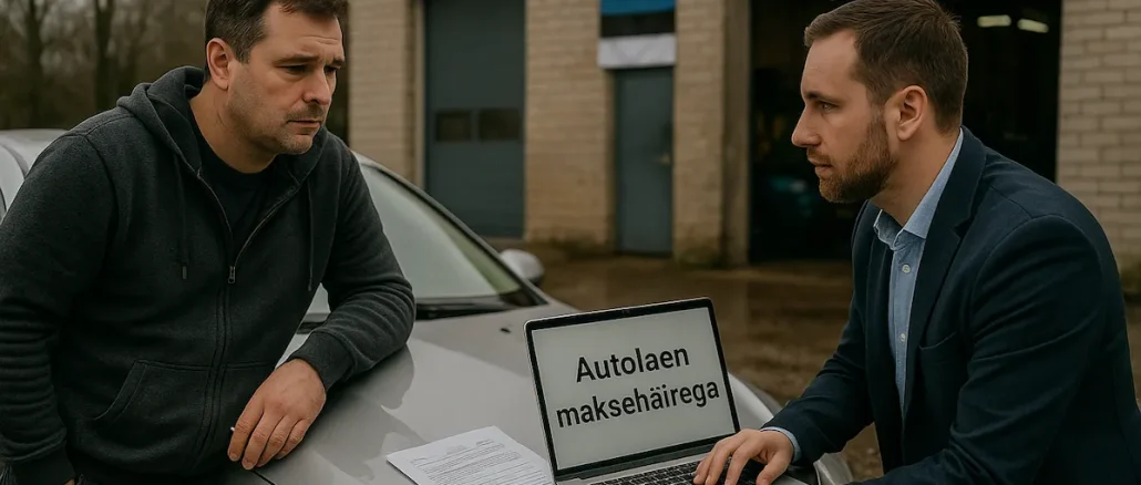 Autolaen maksehäirega