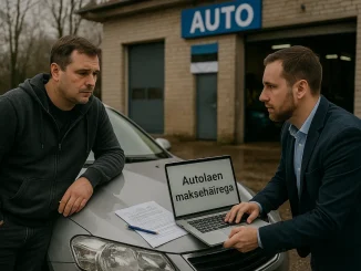 Autolaen maksehäirega