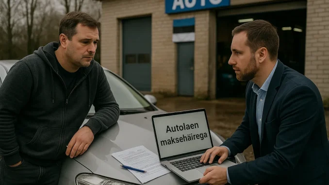 Autolaen maksehäirega