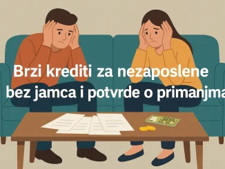 Brzi krediti za nezaposlene bez jamca i potvrde o primanjima