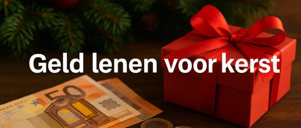 Geld lenen voor kerst