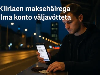 Kiirlaen maksehäirega ilma konto väljavõtteta