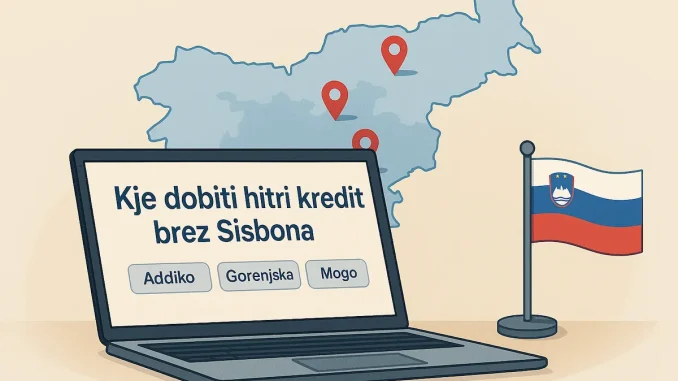 Kje dobiti hitri kredit brez Sisbona in brez poroka