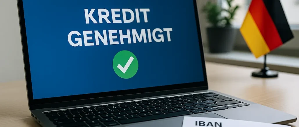 Kredit direkt aufs Konto beantragen