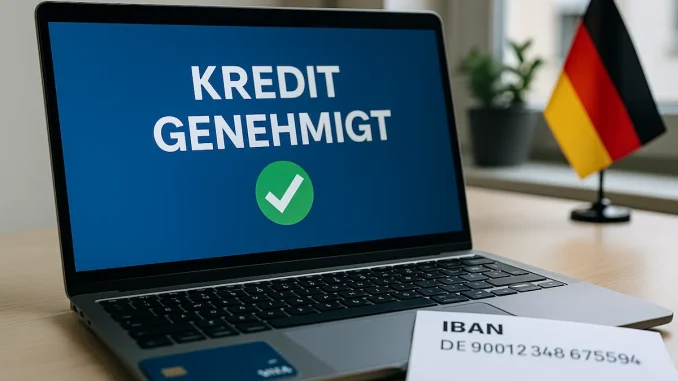 Kredit direkt aufs Konto beantragen