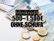 Minikredit 500–1.500 € ohne Schufa