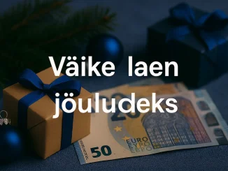 Väike laen jõuludeks