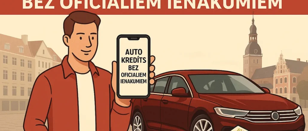 Auto kredīts bez oficiāliem ienākumiem