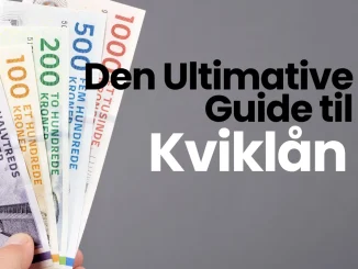 Den Ultimative Guide til Kviklån