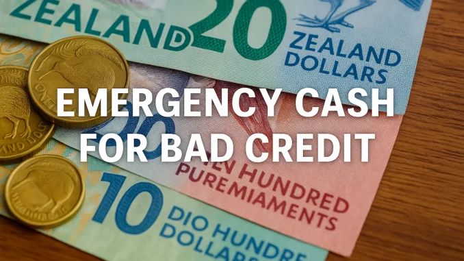 Emergency Cash Loans in New Zealand for Bad Credit