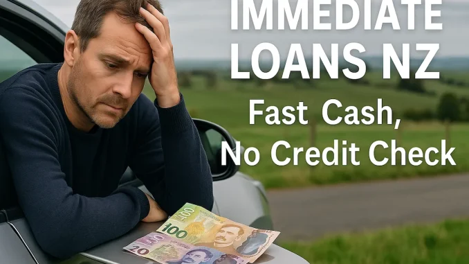 Immediate Loans NZ – Fast Cash, No Credit Check