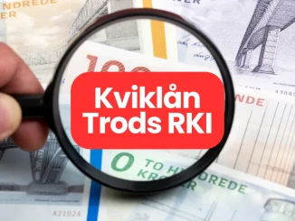 Kviklån Trods RKI