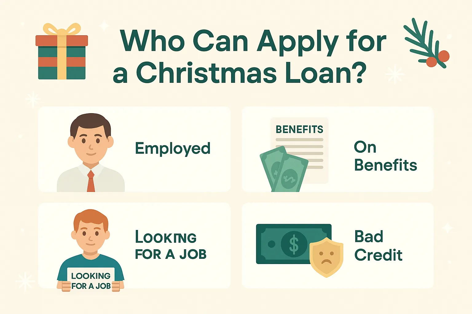 Who Can Apply for a Christmas Loan?