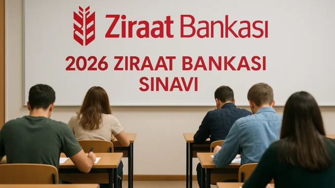 Ziraat Bankası Sınavı Ne Zaman 2026?