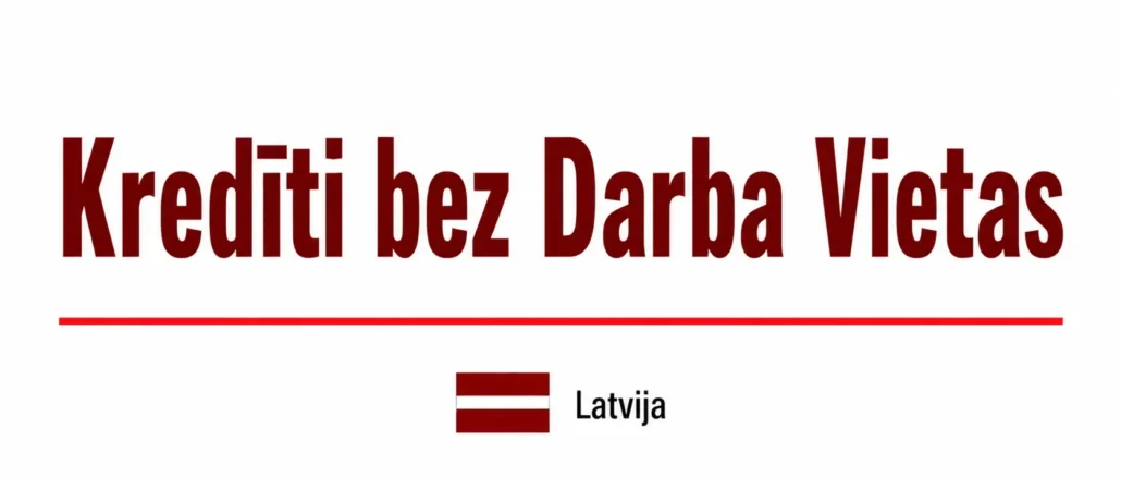 Kredīti bez Darba Vietas